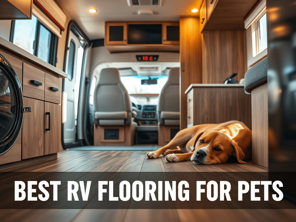 Best RV Flooring for Pets: Durable, Easy to Clean, and Scratch-Resistant
