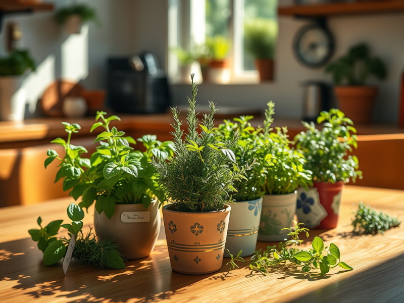 RV Herb Gardening: How to Grow a Mini Herb Garden in Your&nbsp;Kitchen